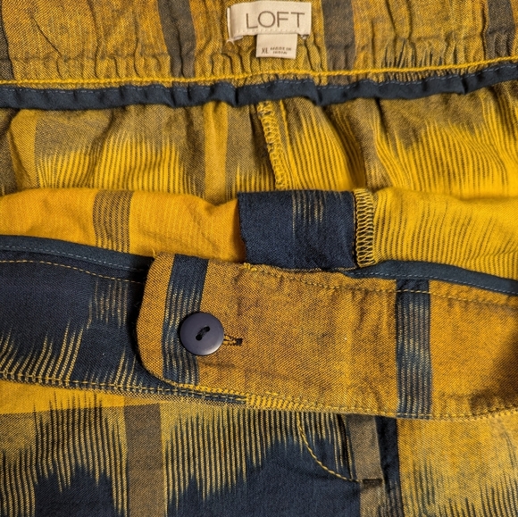 Loft Ombre Striped Shorts Size XL Pre-owned Excellent - Picture 4 of 5